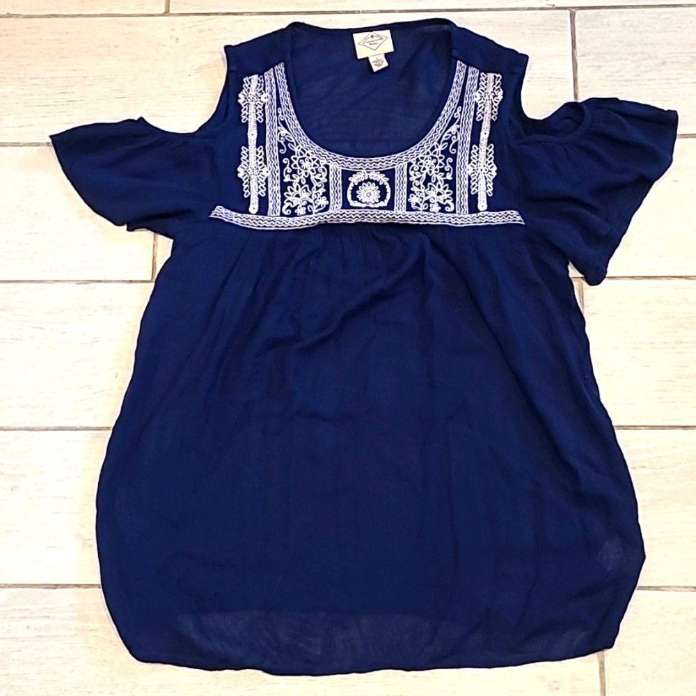 St John's Bay womens blouse top Size small